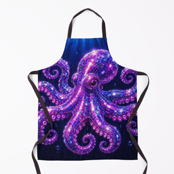 Item preview, Aesthetic neon disco octopus  designed and sold by Heaven1111.