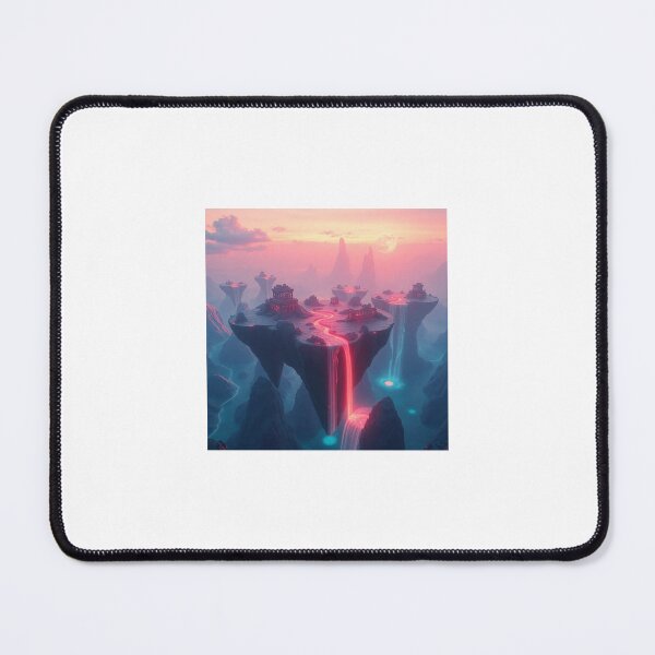 Item preview, Crimson Cascade — The Floating Sanctuaries designed and sold by architboghra.