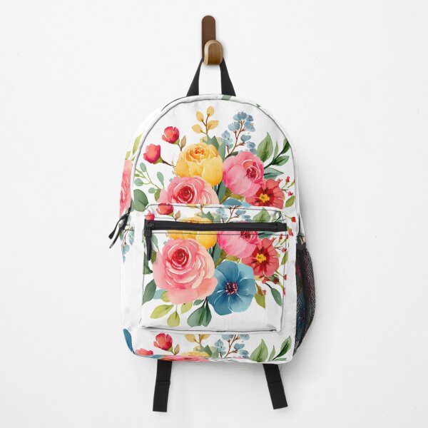Item preview, Impasto Wildflower Bouquet - Vibrant Red & Yellow Textured Floral Art designed and sold by DesignArtist.ia.
