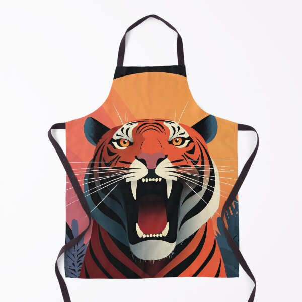Item preview, Wall Art - Postcard - Roar of the Cosmic Tiger designed and sold by ForeverPrintsOK.