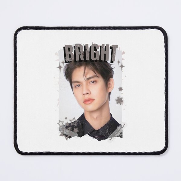 Item preview, Bright (Vachirawit Chivaaree) Thailand Actor Thai drama Entertainment Collage Digital Art Portrait designed and sold by AJUNICE STUDIO.