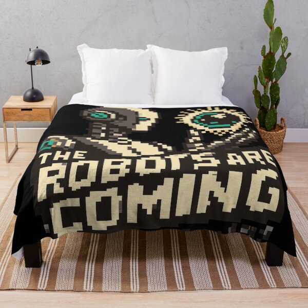 Item preview, Robot The Bots Are Coming AI Sci Fi Futuristic Android AI Tech Graphic Tee designed and sold by TEEJAMBOREE.