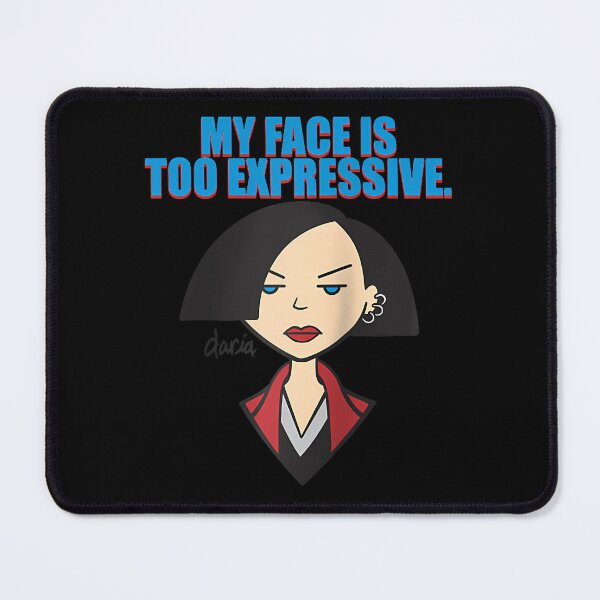 Item preview, Mademark X Daria - My Face Is Too Expressive Raglan Baseball Tee designed and sold by Nelelelen.