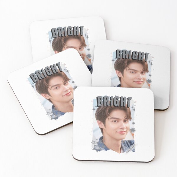 Item preview, Bright (Vachirawit Chivaaree) Thailand Actor Thai drama Entertainment Collage Digital Art Portrait designed and sold by AJUNICE STUDIO.