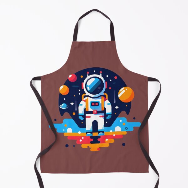 Item preview, Cute Astronaut in Space – Colorful Galaxy Illustration designed and sold by PalmixArt.