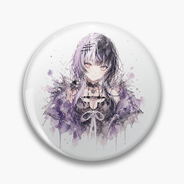 Item preview, Shiori Novella Watercolor Portrait designed and sold by ChromiraStudios.