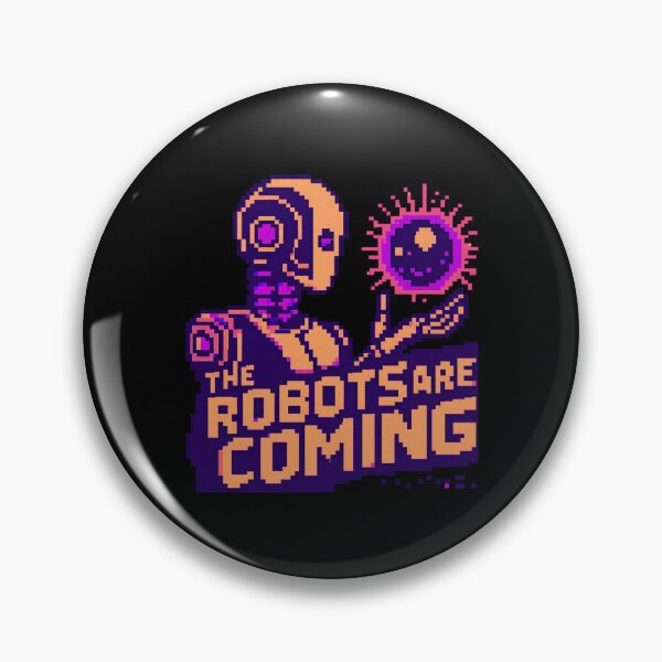 Item preview, Robot The Bots Are Coming AI Sci Fi Futuristic Android AI Tech Graphic Tee designed and sold by TEEJAMBOREE.