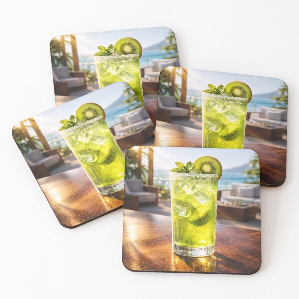Item preview, Kiwi Cocktail Art designed and sold by AureliasDesignStudio.