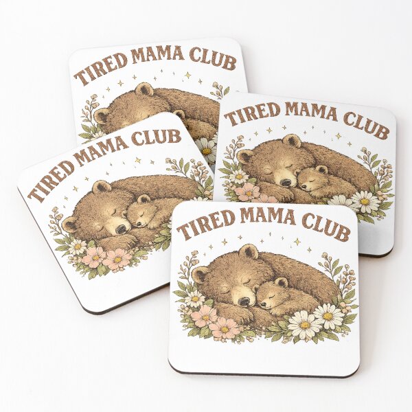 Item preview, Tired Mama Club designed and sold by TiredMamaArt.