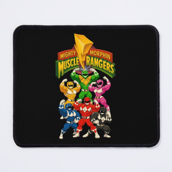 Item preview,  Mighty Morphin Muscle Rangers  Flexin Through The Muscle Grid designed and sold by Monazmecho.