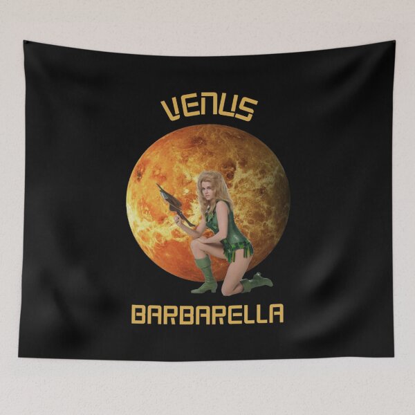 Item preview, Venus Welcomes Space Traveller Barbarella  designed and sold by famousflies313.