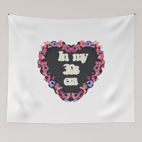 Item preview, In my Thirties Era Love Heart Birthday Cake designed and sold by FreeOrca.