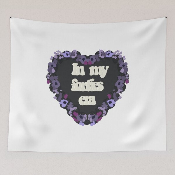 Item preview, In my Forties Era Love Heart Birthday Cake designed and sold by FreeOrca.