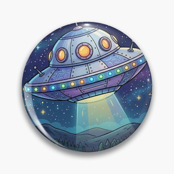 Item preview, UFO Flying Saucer Galaxy Alien Abduction designed and sold by novadawy.