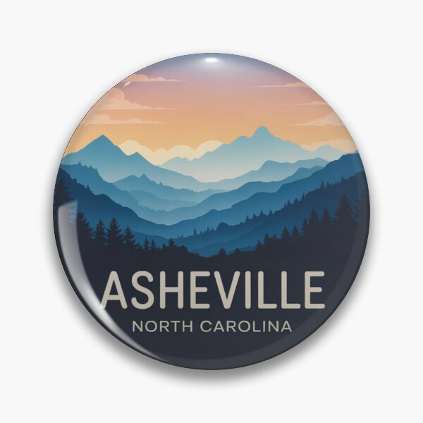 Artikelvorschau, Asheville, North Carolina: Kunst im Blue Ridge Mountains Circle entworfen und verkauft von CircinusStore.