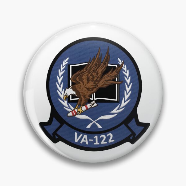 Item preview, Insignia of U.S. Navy Attack Squadron 122 (VA-122) "Flying Eagles" designed and sold by CharlieDesings.