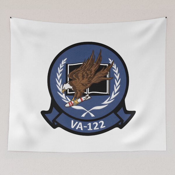 Item preview, Insignia of U.S. Navy Attack Squadron 122 (VA-122) "Flying Eagles" designed and sold by CharlieDesings.