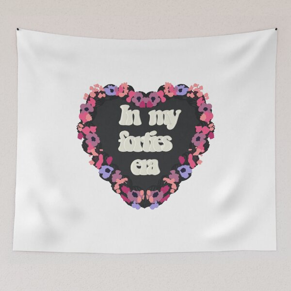 Item preview, In my Forties Era Love Heart Birthday Cake designed and sold by FreeOrca.