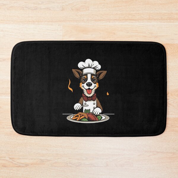 Item preview, Gourmet Chef Dog Funny Culinary Puppy Vector Art designed and sold by artlife4.