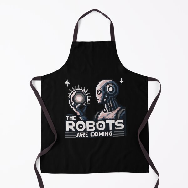 Item preview, Robot The Bots Are Coming AI Sci Fi Futuristic Android AI Tech Graphic Tee designed and sold by TEEJAMBOREE.