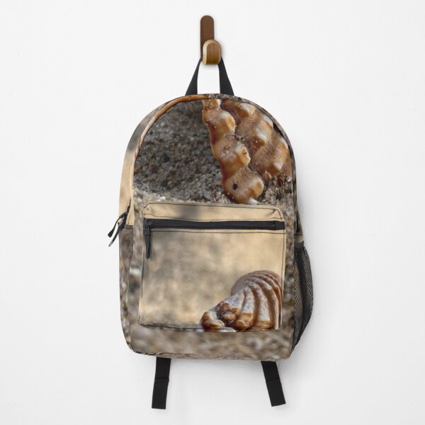 Item preview, Minimalist Brown Seashell on Sandy Beach designed and sold by Kainicram.