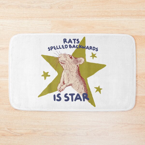 Item preview, Rats Spelled Backwards Is Star Vintage Retro Rodent Celestial Aesthetic Graphic designed and sold by Serene woods.