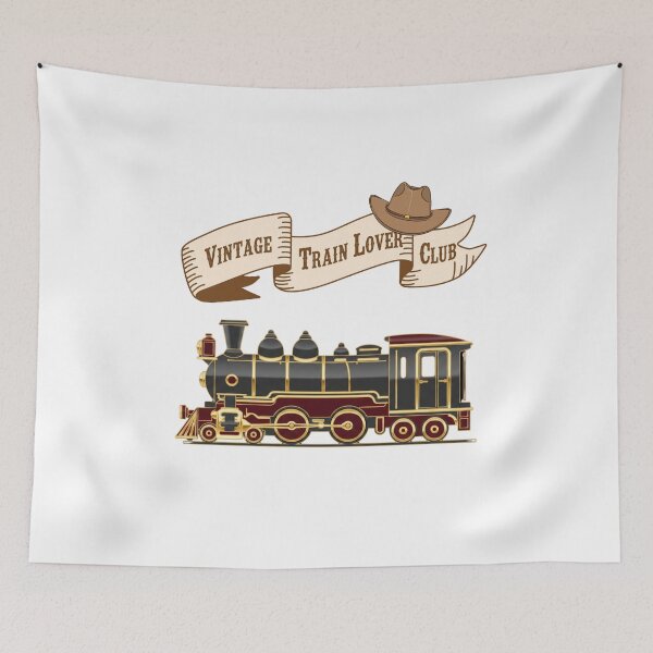 Item preview, Vintage Train Lover Club - retro vibe  designed and sold by Aquarius-club.