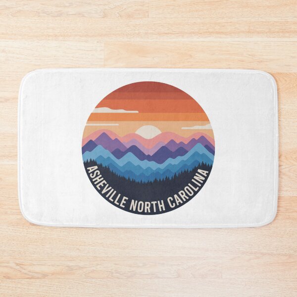 Item preview, Asheville North Carolina: Blue Ridge Mountains Sunrise designed and sold by CircinusStore.