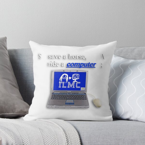 Item preview, save a horse ; i love my computer ninajirachi designed and sold by bijectivemap.