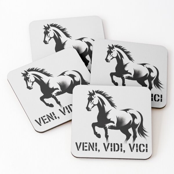 Item preview, Horse - veni, vidi, vici designed and sold by 123ks.