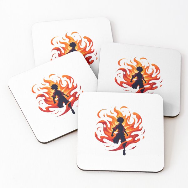 Item preview, Fire Spirit Anime Boy Design, Elemental Flame Aesthetic, Minimal Anime Character Graphic designed and sold by MouradStudio.