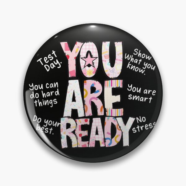 Item preview, You Are Ready Motivational Test Day School Encouragement For Smart Students designed and sold by Serene woods.