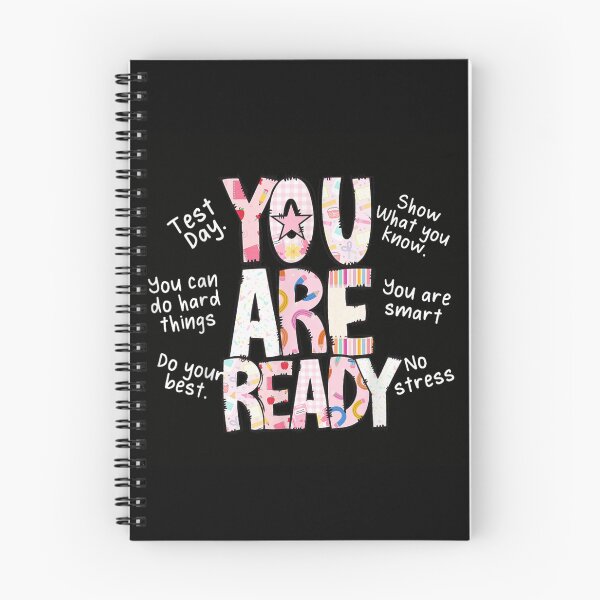 Item preview, You Are Ready Motivational Test Day School Encouragement For Smart Students designed and sold by Serene woods.