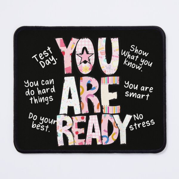 Item preview, You Are Ready Motivational Test Day School Encouragement For Smart Students designed and sold by Serene woods.
