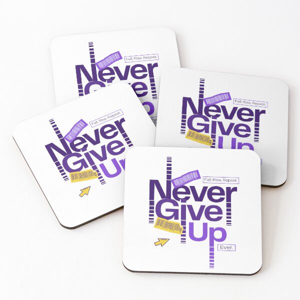 Item preview, Never Give Up designed and sold by GlimmerAura.