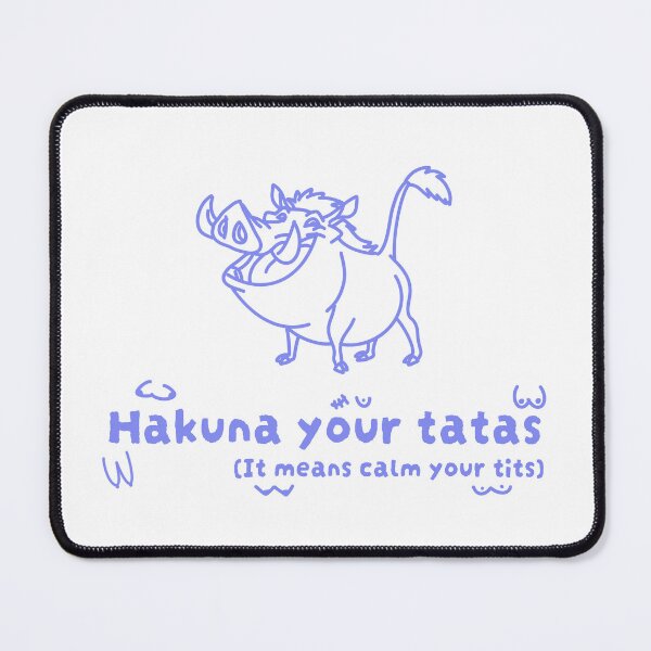 Item preview, Hakuna your tatas designed and sold by artymeetsparty.