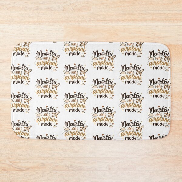 Item preview, Mentally on Airplane mode designed and sold by PanelPop.
