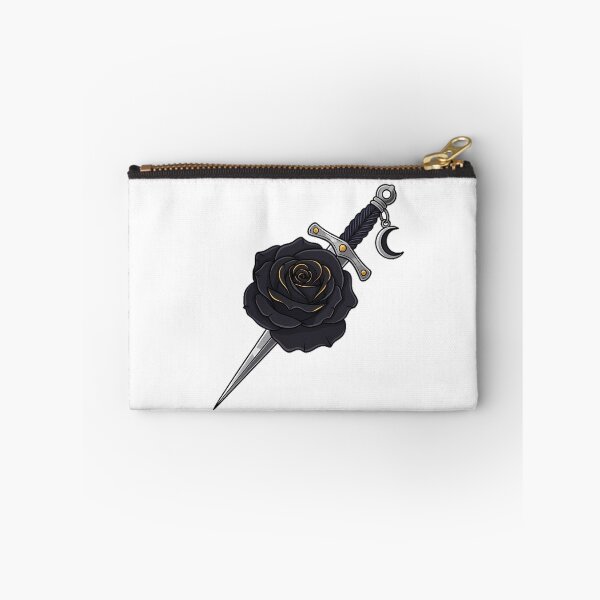 Item preview, Black Rose Dagger Charm designed and sold by IllumeInk.
