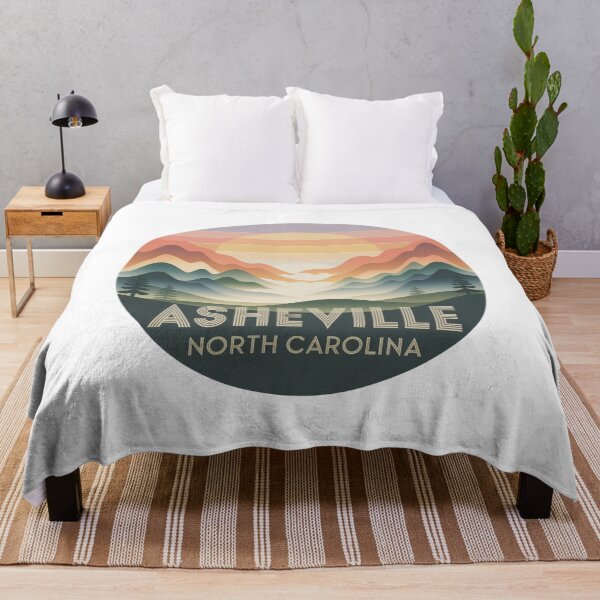 Item preview, Asheville North Carolina: Colorful Mountains designed and sold by CircinusStore.