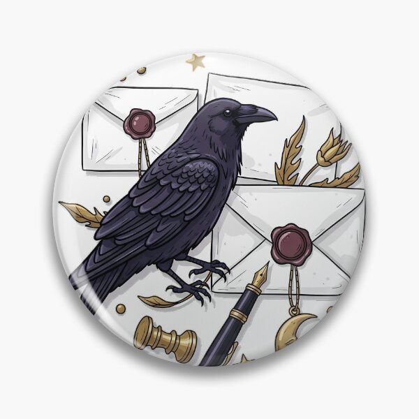 Item preview, Raven Wax Seal Gift designed and sold by IllumeInk.
