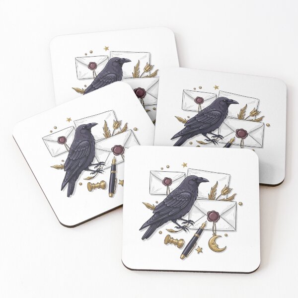Item preview, Raven Wax Seal Gift designed and sold by IllumeInk.