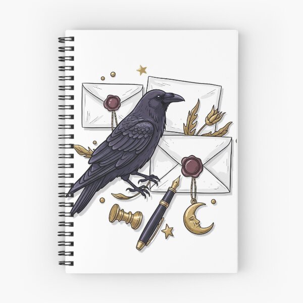 Item preview, Raven Wax Seal Gift designed and sold by IllumeInk.
