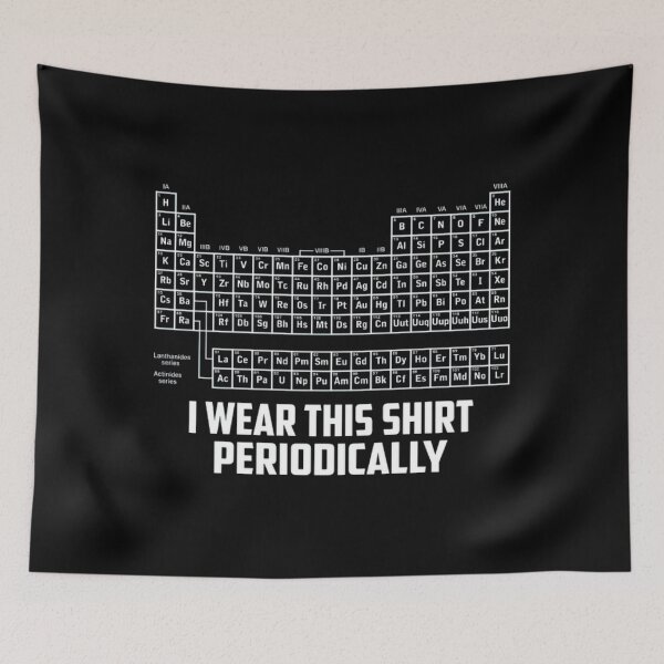 Item preview, Project Hail Mary I Wear This Periodically Funny Chemistry Nerd Classic T-Shirt designed and sold by Qwertycraftd.