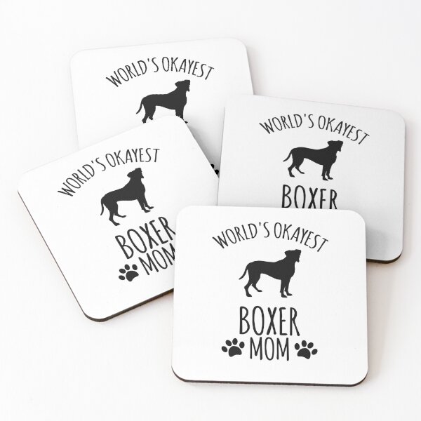 Item preview, Worlds Okayest Boxer Mom - Dog Mom designed and sold by kindxinn.