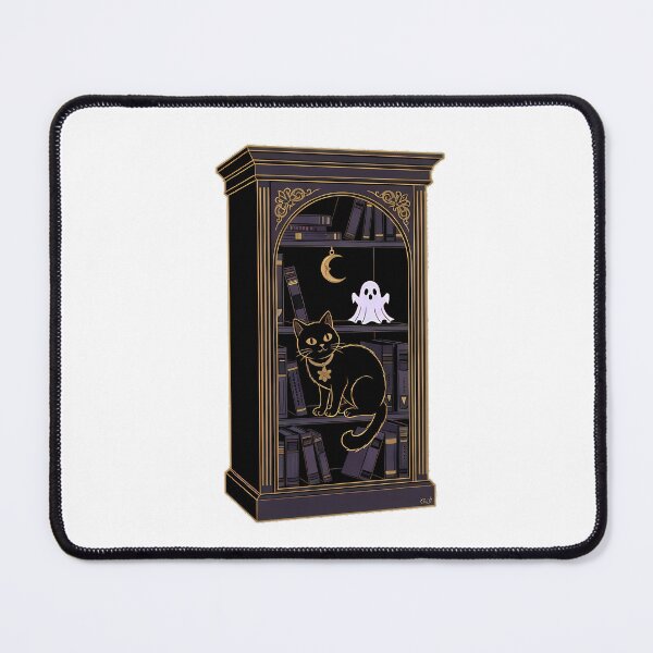 Item preview, Library Ghost Cat Gift designed and sold by IllumeInk.