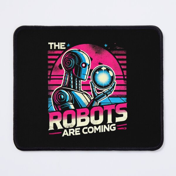 Item preview, Robot The Bots Are Coming AI Sci Fi Futuristic Android AI Tech Graphic Tee designed and sold by TEEJAMBOREE.