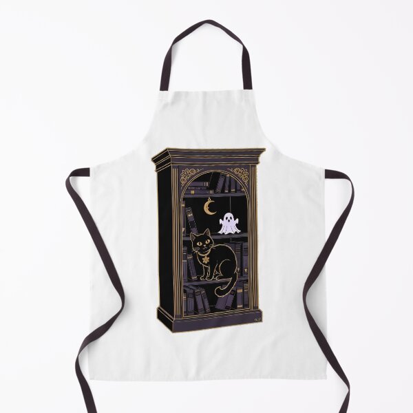 Item preview, Library Ghost Cat Gift designed and sold by IllumeInk.