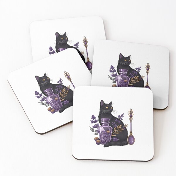 Item preview, Apothecary Bottle Cat Gift designed and sold by IllumeInk.