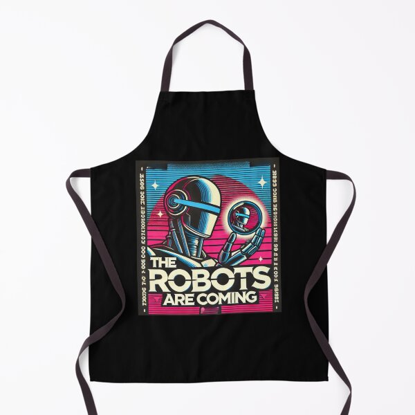 Item preview, Robot The Bots Are Coming AI Sci Fi Futuristic Android AI Tech Graphic Tee designed and sold by TEEJAMBOREE.