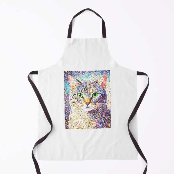Item preview, Watercolor Rainbow Cat – Artistic Pet Illustration designed and sold by vinothmech53.